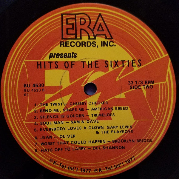 Various : Great Hits Of The 60's (LP,Compilation,Stereo)