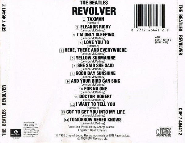 Beatles, The : Revolver (Album,Reissue,Stereo)