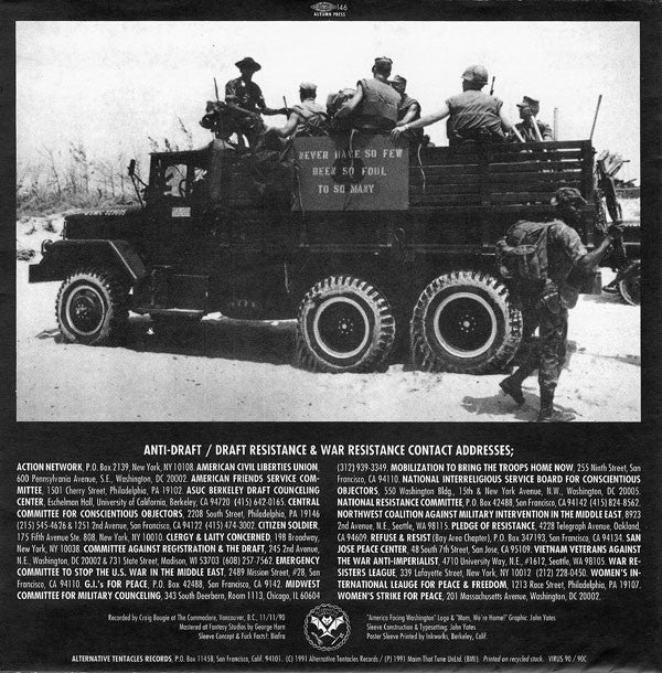 Jello Biafra : Die For Oil, Sucker (7",45 RPM,Single)