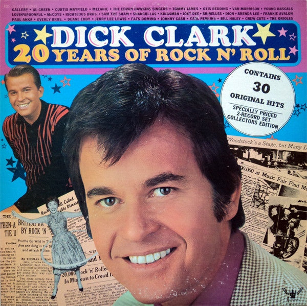 Dick Clark (2) : 20 Years Of Rock N' Roll (LP,Compilation)