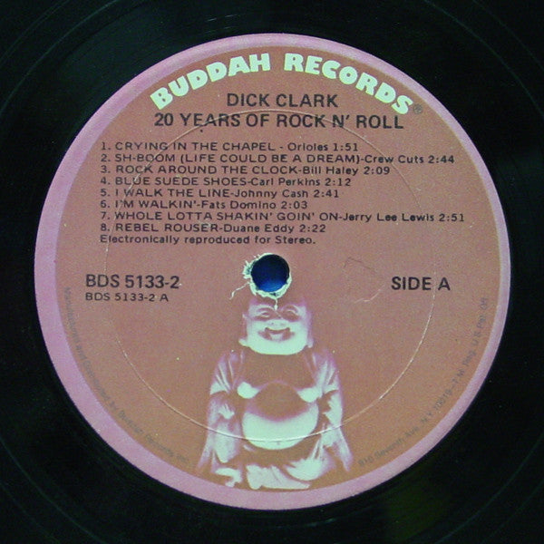 Dick Clark (2) : 20 Years Of Rock N' Roll (LP,Compilation)