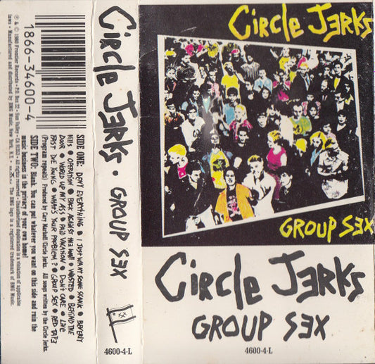 Circle Jerks : Group Sex (Single Sided,Album,Reissue)