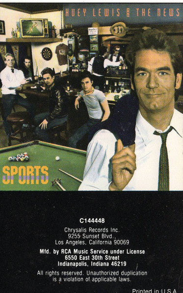 Huey Lewis & The News : Sports (Album,Club Edition)