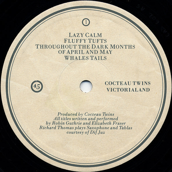 Cocteau Twins : Victorialand (LP,45 RPM,Album)
