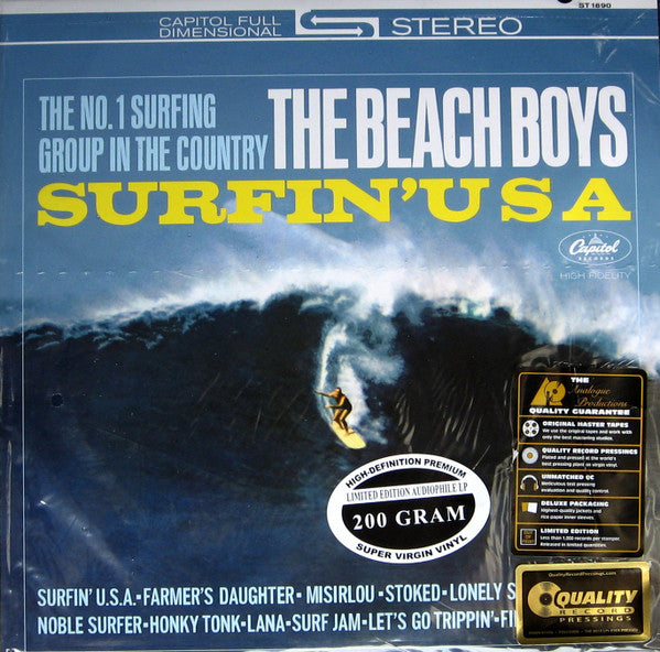 Beach Boys, The : Surfin' U.S.A. (LP,Album,Reissue,Stereo)