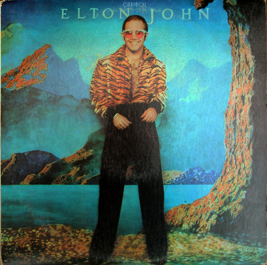 Elton John : Caribou (LP,Album,Club Edition)