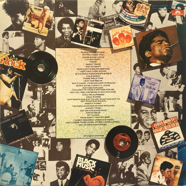 James Brown : Solid Gold (30 Golden Hits 21 Golden Years) (LP,Album,Compilation,Stereo,Mono)