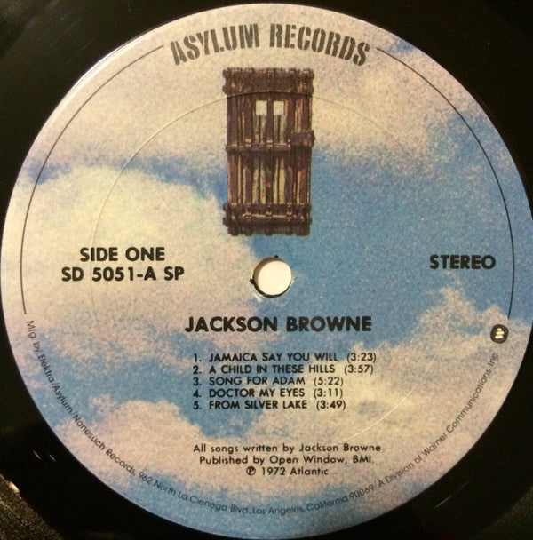 Jackson Browne : Jackson Browne (LP,Album,Club Edition,Reissue,Stereo)