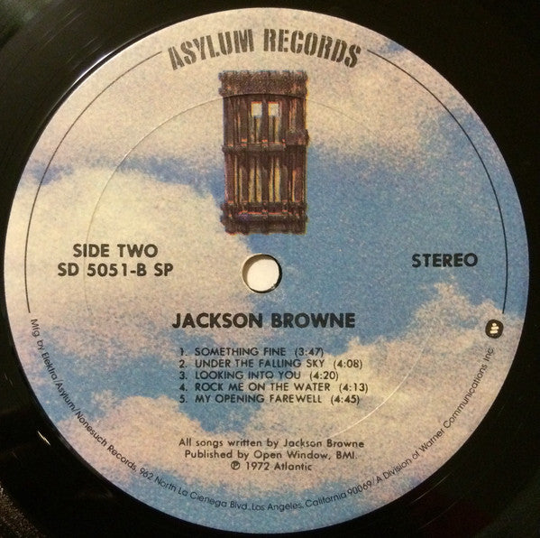 Jackson Browne : Jackson Browne (LP,Album,Club Edition,Reissue,Stereo)