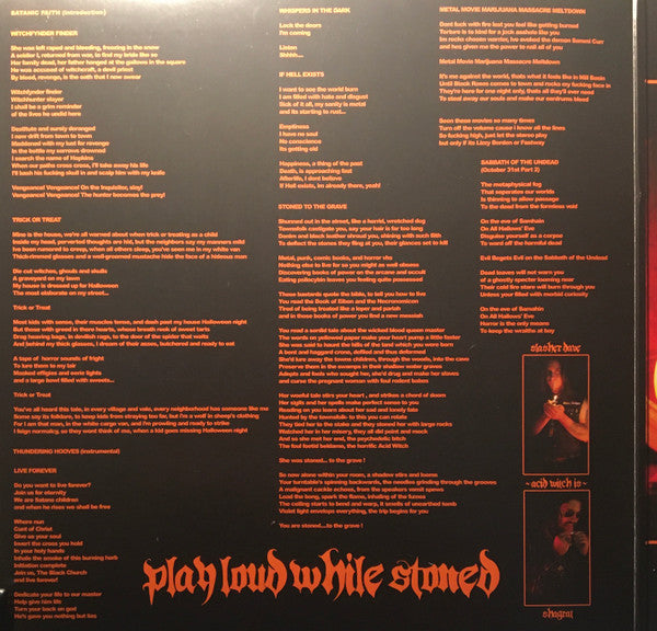 Acid Witch : Stoned (LP,Album,Reissue)