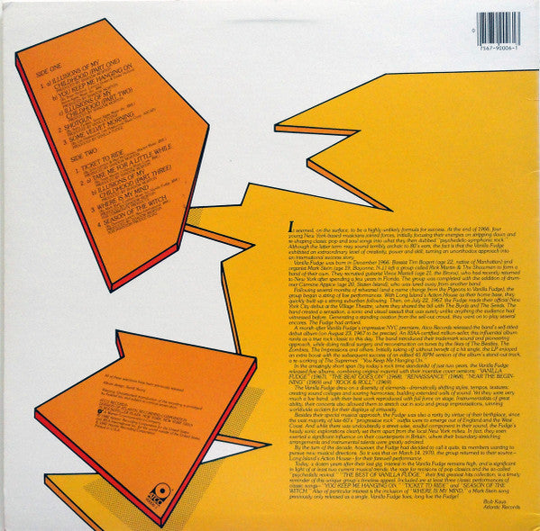 Vanilla Fudge : The Best Of Vanilla Fudge (LP,Compilation,Reissue)