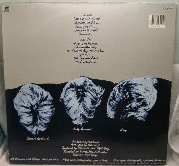 Police, The : Reggatta De Blanc (LP,Album)