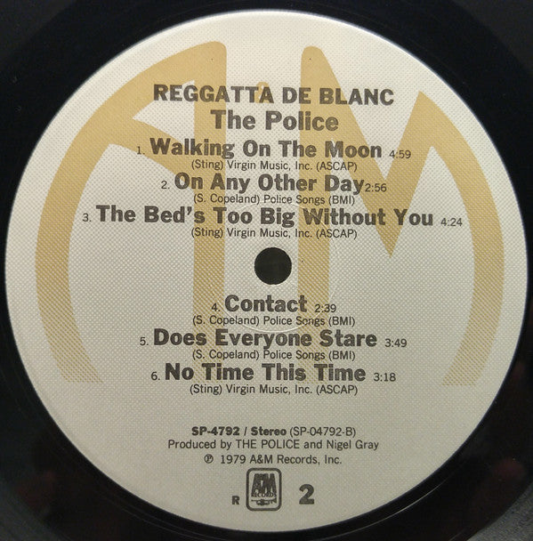 Police, The : Reggatta De Blanc (LP,Album)