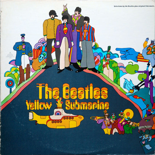 Beatles, The : Yellow Submarine (LP,Album,Reissue,Stereo)