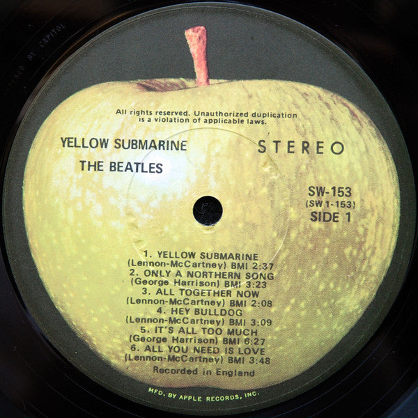 Beatles, The : Yellow Submarine (LP,Album,Reissue,Stereo)