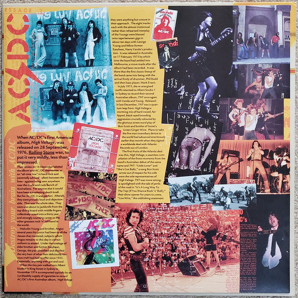 AC/DC : High Voltage (LP,Album,Reissue,Stereo)