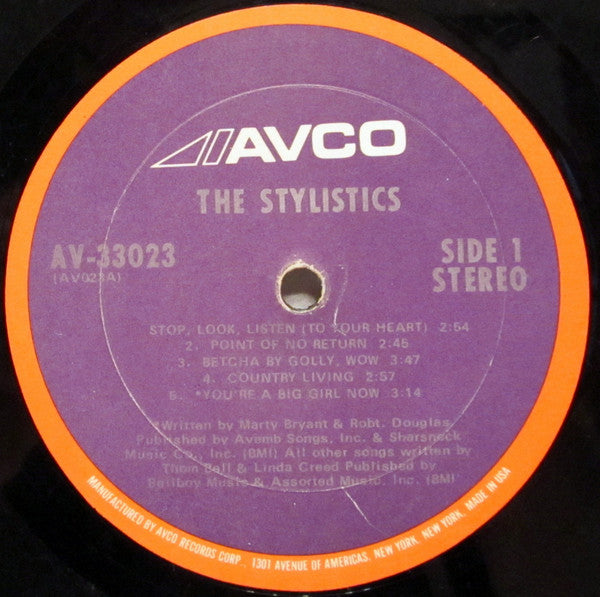 Stylistics, The : The Stylistics (LP,Album)