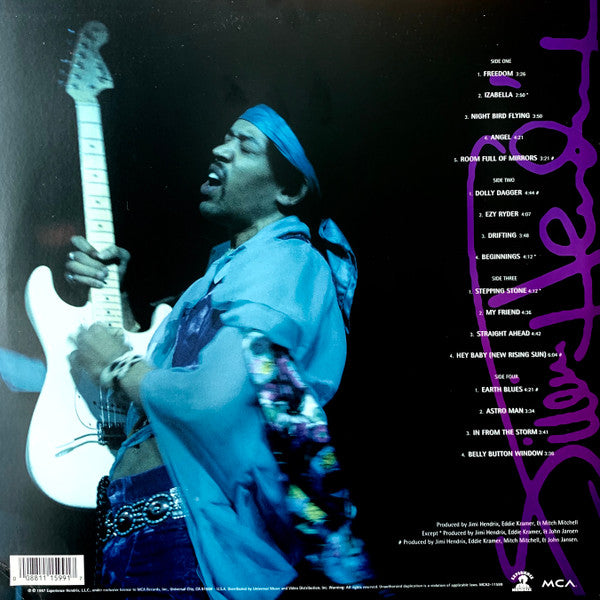 Jimi Hendrix : First Rays Of The New Rising Sun (LP,Album,Compilation,Remastered,Stereo)