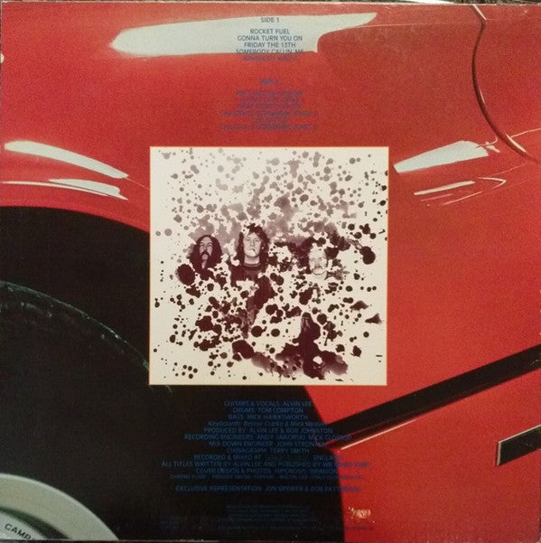 Alvin Lee & Ten Years Later : Rocket Fuel (LP,Album,Stereo)