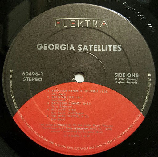 Georgia Satellites, The : Georgia Satellites (LP,Album)