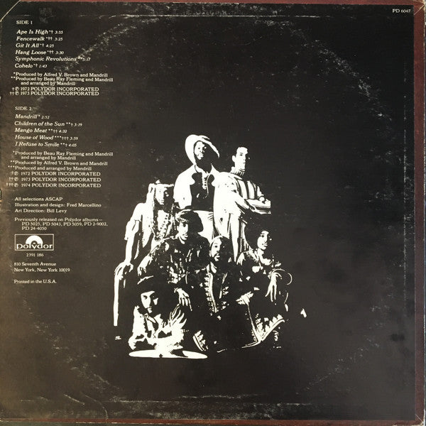 Mandrill : The Best Of Mandrill (LP,Compilation)