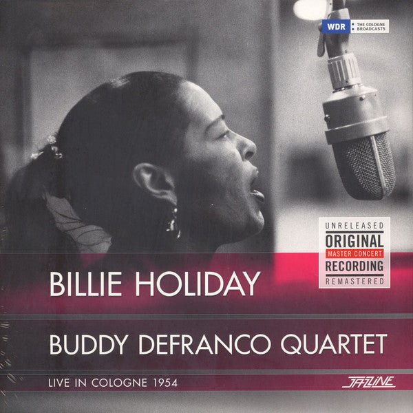 Billie Holiday, Buddy DeFranco Quartet : Live In Cologne 1954 (LP,Album,Remastered)