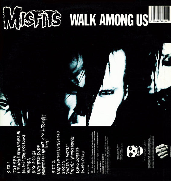 Misfits : Walk Among Us (LP,Album,Reissue,Stereo)