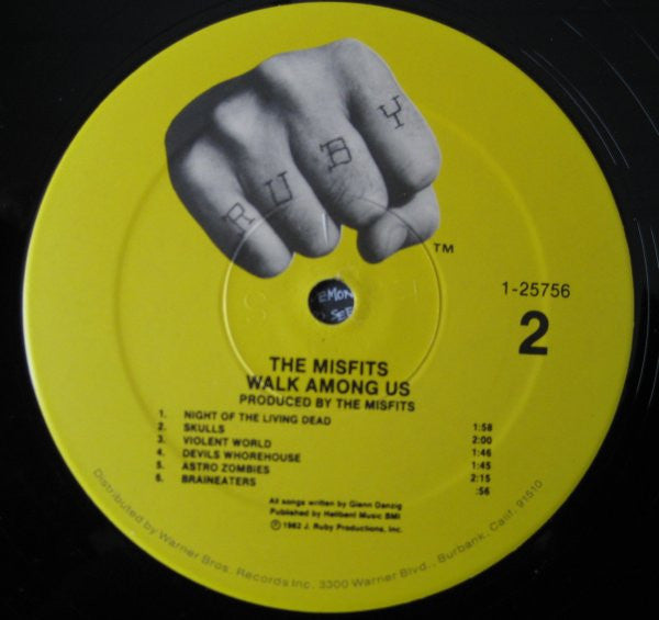 Misfits : Walk Among Us (LP,Album,Reissue,Stereo)