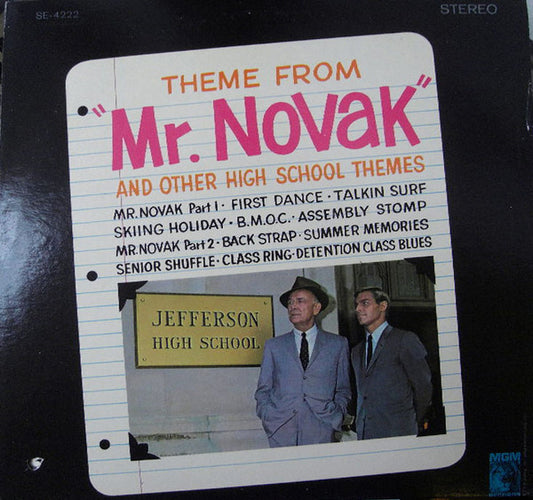 Nick Venet : Theme From "Mr. Novak" And Other High School Themes (LP,Album,Stereo)