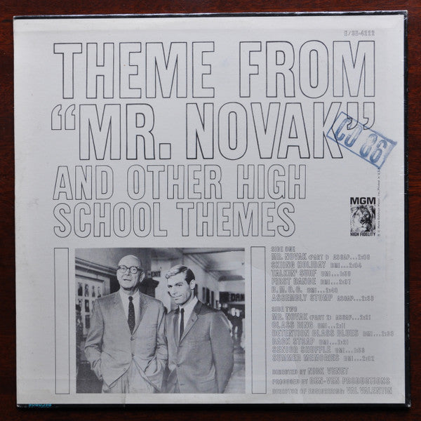 Nick Venet : Theme From "Mr. Novak" And Other High School Themes (LP,Album,Stereo)