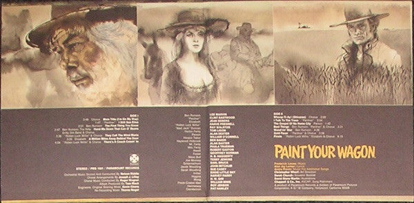 Various : Paint Your Wagon:  Music From The Sound Track (LP,Stereo)