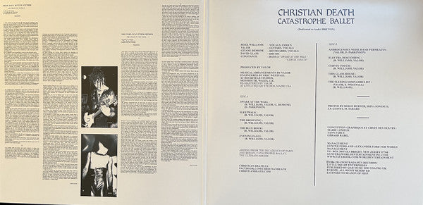 Christian Death : Catastrophe Ballet (LP,Album,Limited Edition,Reissue)