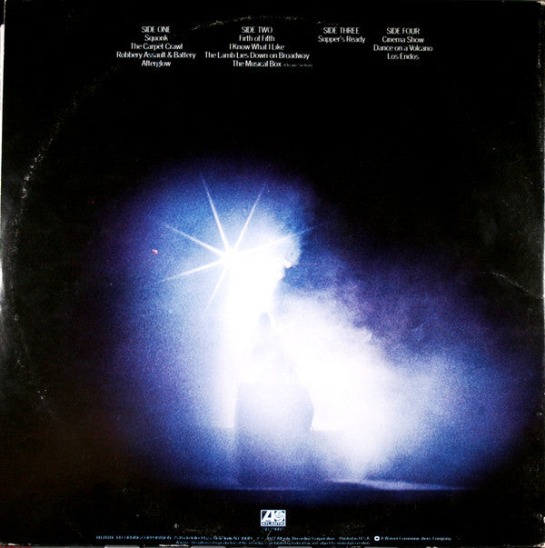 Genesis : Seconds Out (LP,Album)