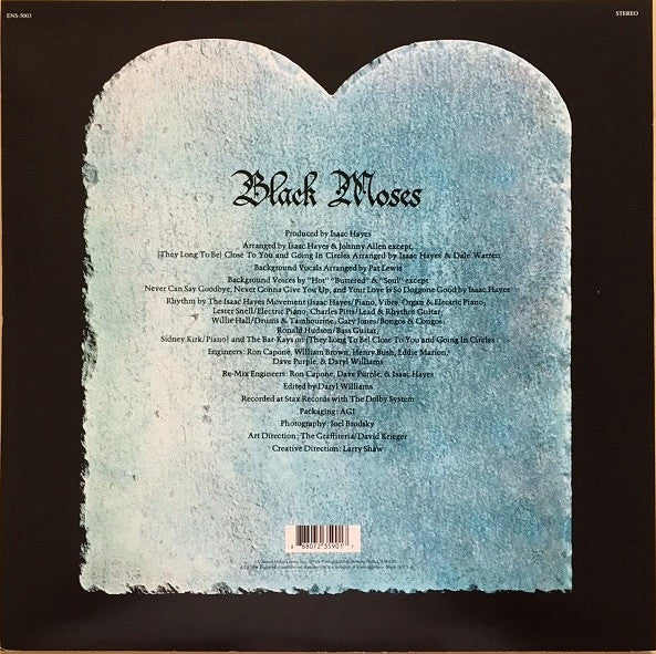Isaac Hayes : Black Moses (LP,Album,Reissue)