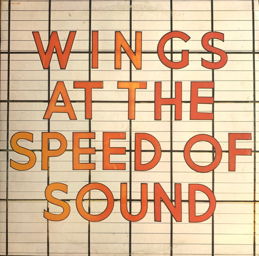 Wings (2) : Wings At The Speed Of Sound (LP,Album)