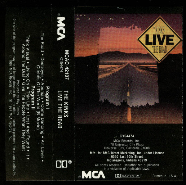 Kinks, The : The Road (Album,Club Edition)