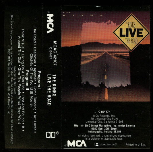 Kinks, The : The Road (Album,Club Edition)