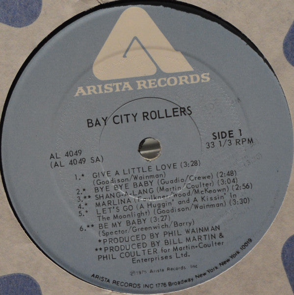 Bay City Rollers : Bay City Rollers (LP,Compilation)