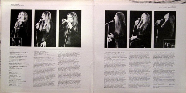 Barbra Streisand : Live Concert At The Forum (LP,Album,Stereo)