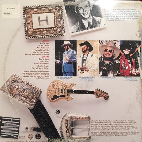 Hank Williams Jr. : Greatest Hits III (LP,Compilation,Club Edition)