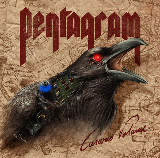 Pentagram : Curious Volume (LP,Album,Stereo)