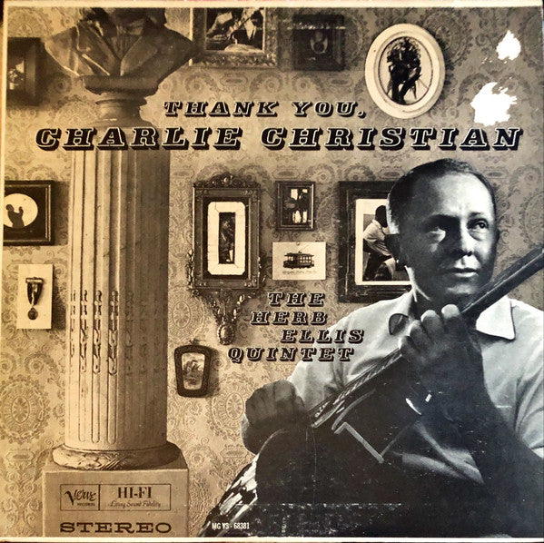 Herb Ellis Quintet, The : Thank You, Charlie Christian (LP,Stereo)