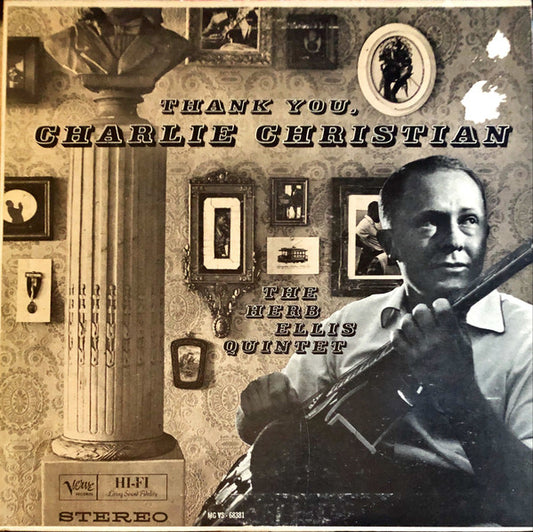Herb Ellis Quintet, The : Thank You, Charlie Christian (LP,Stereo)