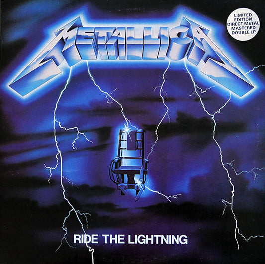 Metallica : Ride The Lightning (12",45 RPM,Album,Limited Edition,Reissue)