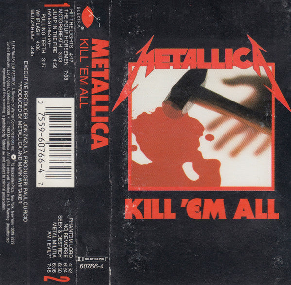 Metallica : Kill 'Em All (Album,Reissue)
