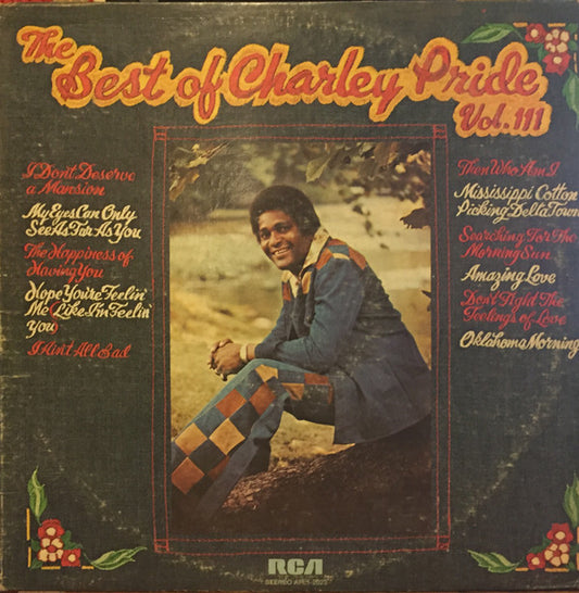 Charley Pride : The Best Of Charley Pride Vol. III (LP,Compilation)