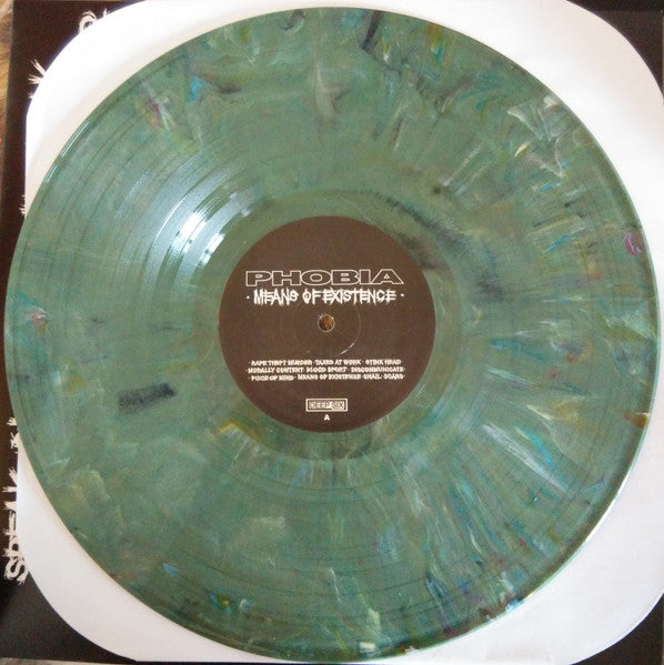 Phobia (6) : Means Of Existence (LP,Album,Repress)