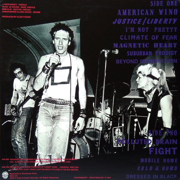 Lewd, The : American Wino (LP,Album,Reissue)