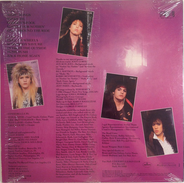 Cinderella (3) : Night Songs (LP,Album)