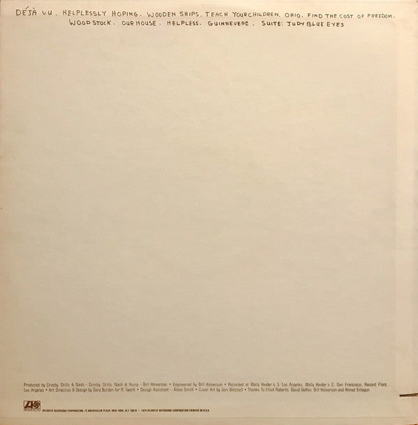 Crosby, Stills, Nash & Young : So Far (LP,Compilation)
